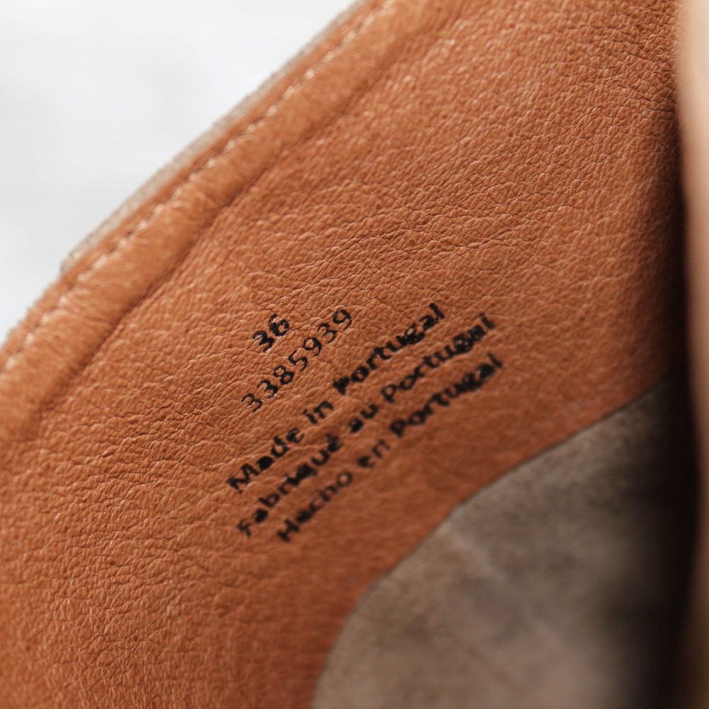 Free People Elle Tall Slouch Beige Taupe Mushroom Suede Boots - Picture 8 of 9